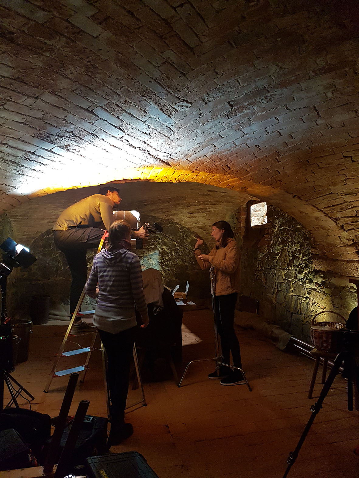 Schreibszene, Bild: SAW