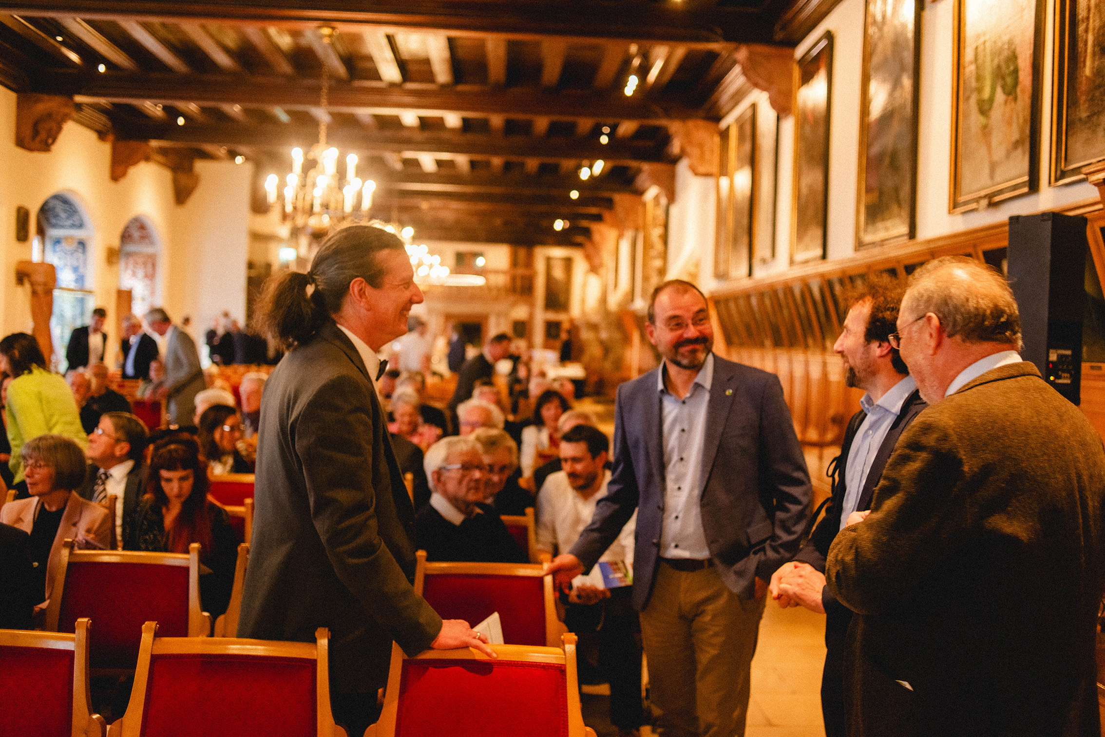 Öffentliche Frühjahrssitzung im Festsaal des Alten Rathauses zu Leipzig, Foto: Dirk Brzoska