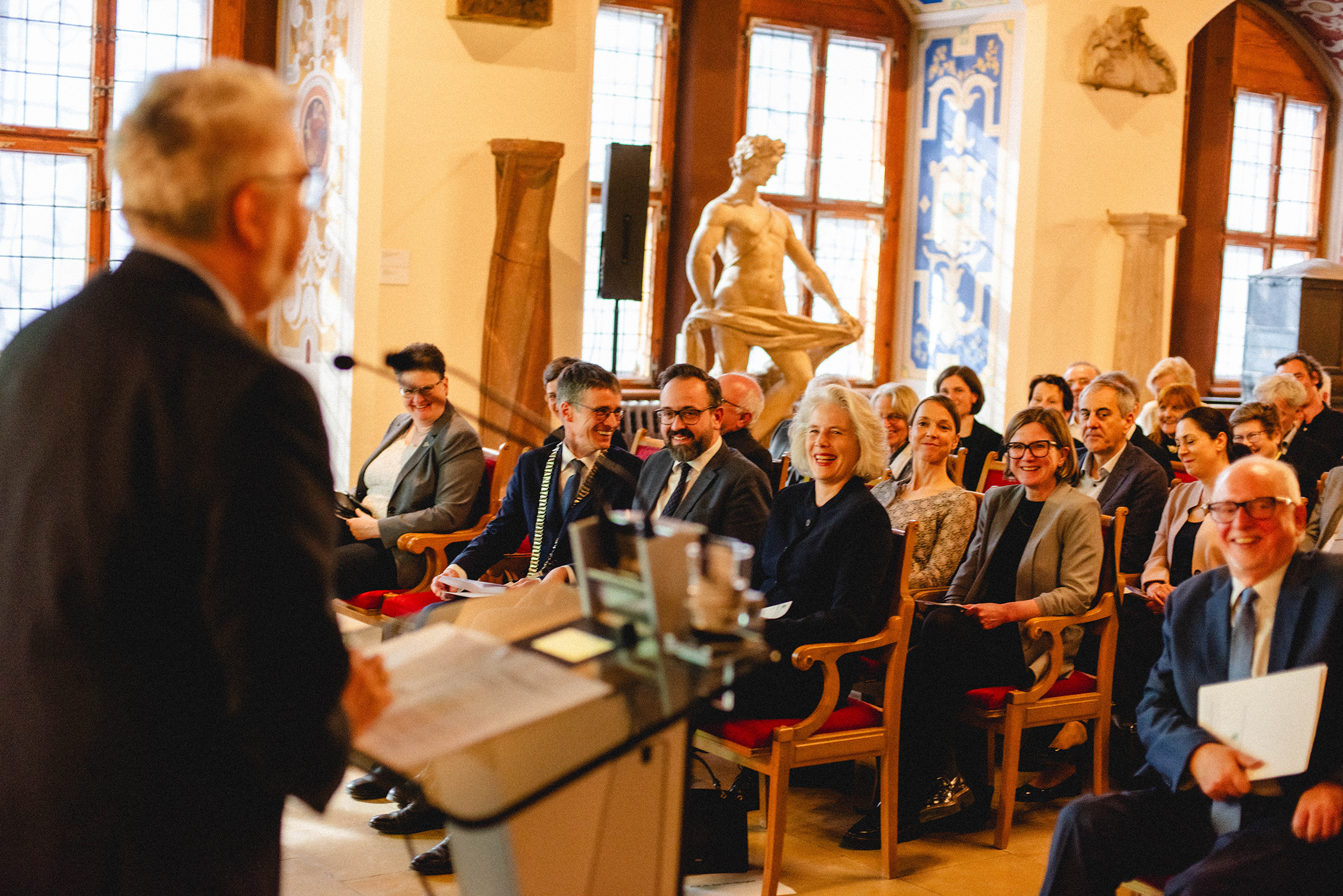 Grußwort von Prof. Dr. Armin Willingmann, Minister für Wissenschaft, Energie, Klimaschutz und Umwelt und Stellvertretender Ministerpräsident des Landes Sachsen-Anhalt, Foto: Dirk Brzoska 