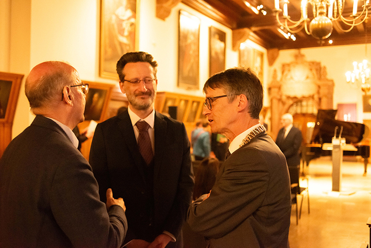 Öffentliche Frühjahrssitzung im Festsaal des Alten Rathauses zu Leipzig, Foto: Dirk Brzoska