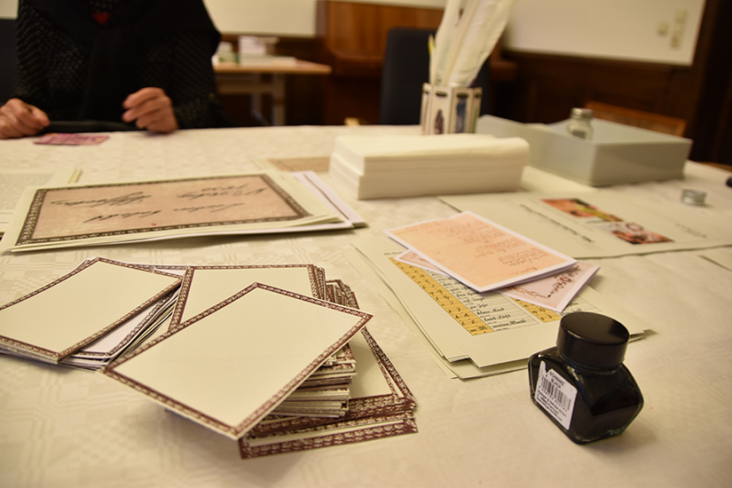 Vorlagen für Faltbriefe, Billetts, Kuverts