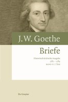 Goethe: Briefe. Historisch-kritische Ausgabe, Buchpräsentation Band 5 (1782–1784)