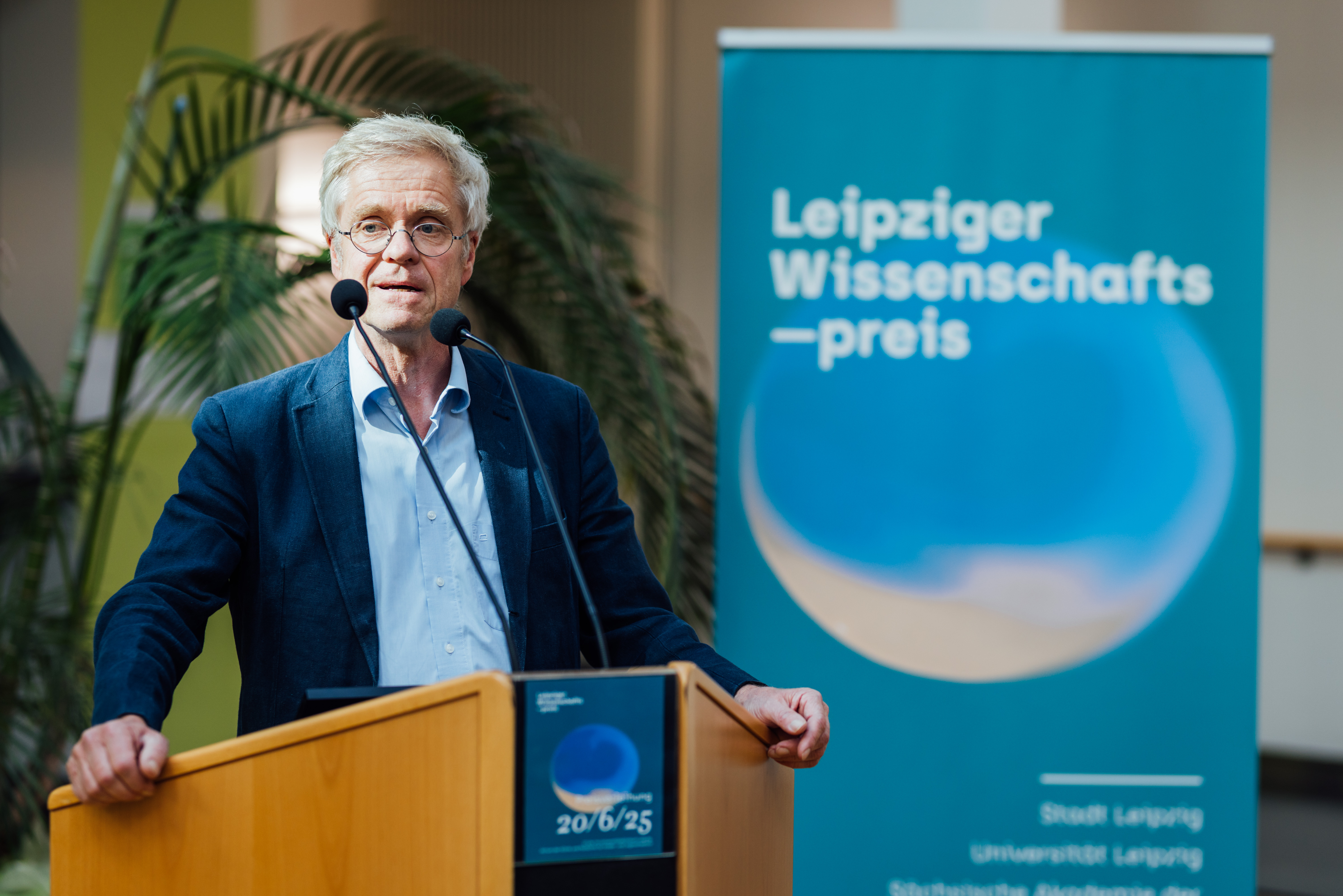 Laudatio: Prof. Dr. Wieland Kiess, Ehemaliger Direktor der Klinik für Kinder- und Jugendmedizin, Universitätsklinikum Leipzig, Foto: Christian Hüller