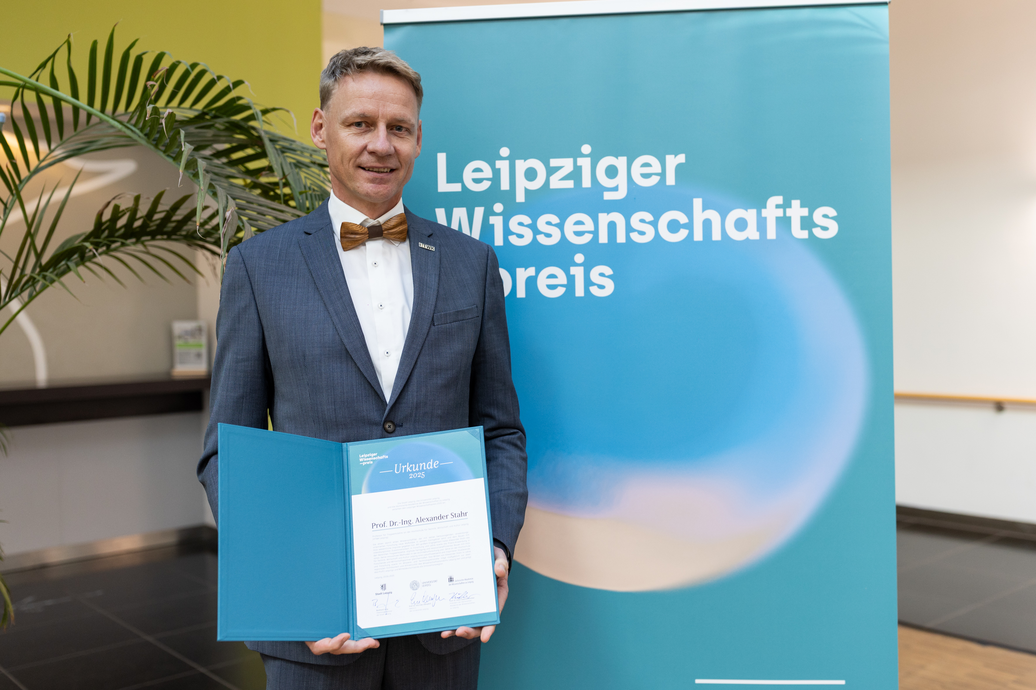 Prof. Dr.-Ing. Alexander Stahr (Preisträger), Foto: Christian Hüller